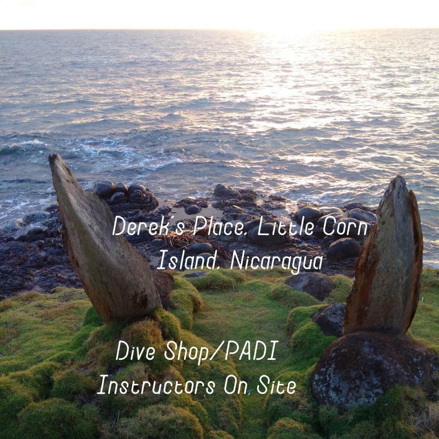 Derek'S Place Eco-Lodge Little Corn Island Exterior foto