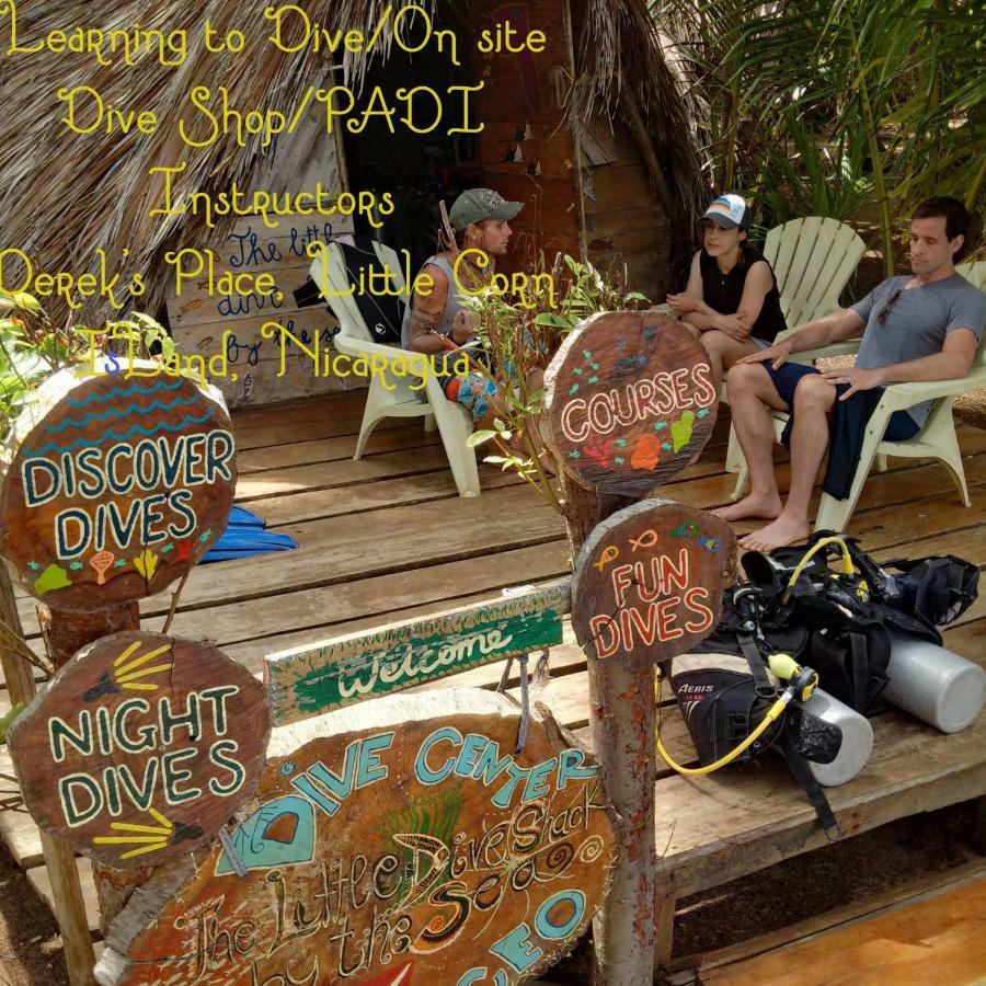 Derek'S Place Eco-Lodge Little Corn Island Exterior foto