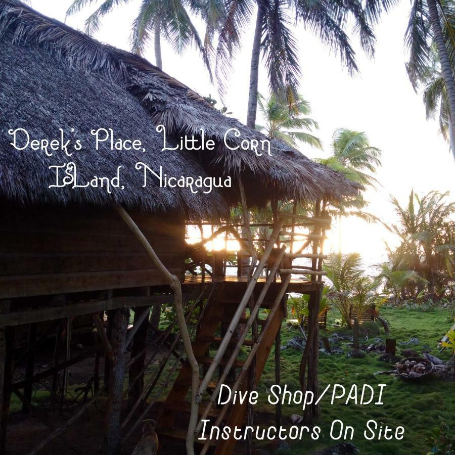 Derek'S Place Eco-Lodge Little Corn Island Cameră foto
